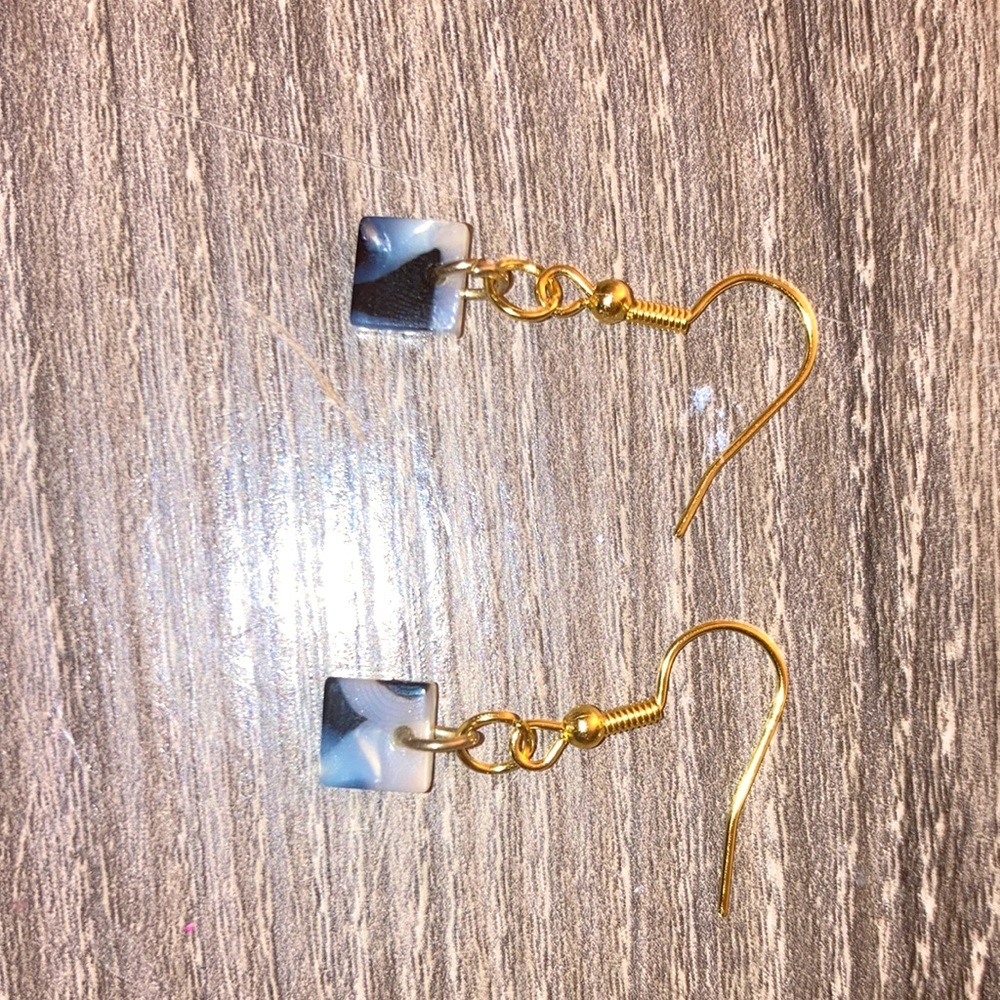 Boho mixed colored earrings